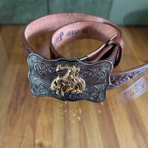 Bucking Bronco kids Belt